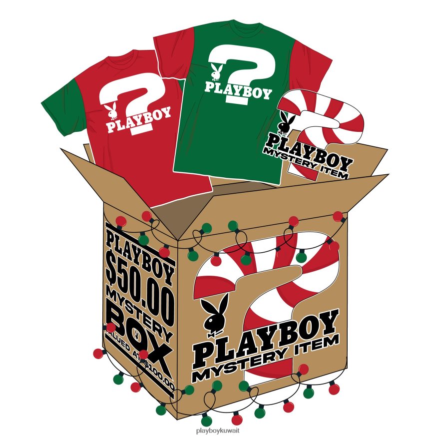 Playboy رجال صندوق الغموض الخاص بالعطلة 1 R820R340 ملابس إبداعي