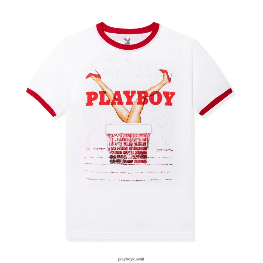 Playboy رجال تيشيرت قارع الأجراس لشهر ديسمبر 2013 R820R291 ملابس إبداعي