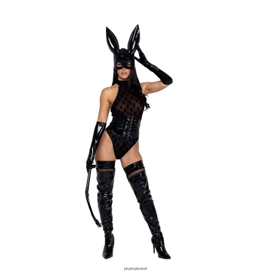 Playboy نحيف زي ما بعد ساعات العمل - مجموعة من 3 قطع R820R1357 ملابس أسود