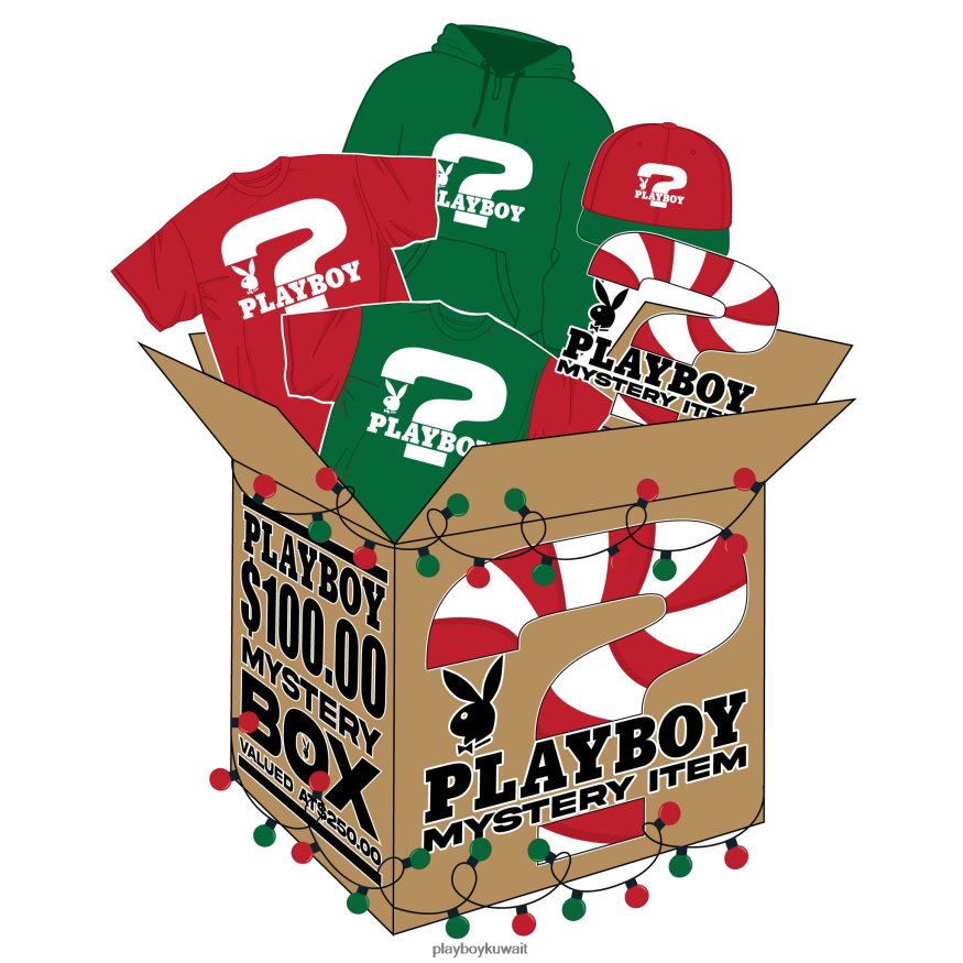 Playboy رجال صندوق الغموض الخاص بالعطلة 3 R820R342 ملابس إبداعي