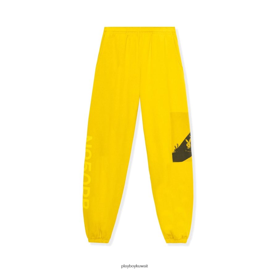 Playboy رجال أجنحة الطيران N950PB Sweatpants R820R620 ملابس خردل