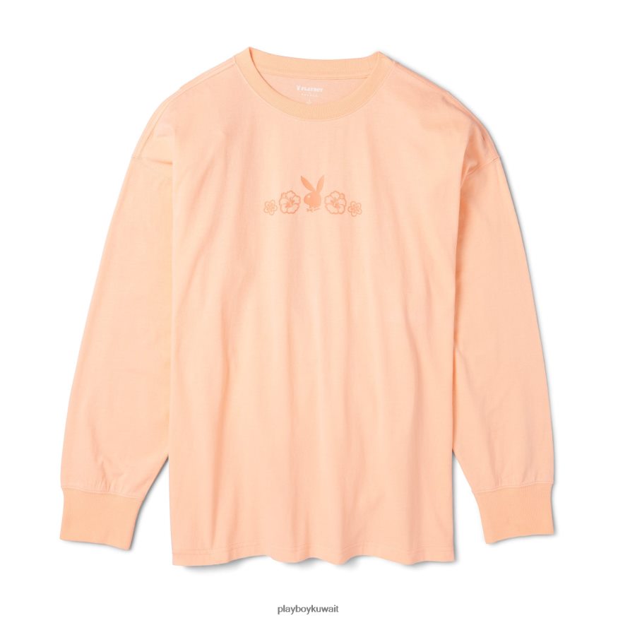 Playboy نحيف تصفح صديقها تي شيرت طويل الأكمام R820R1002 ملابس إبداعي