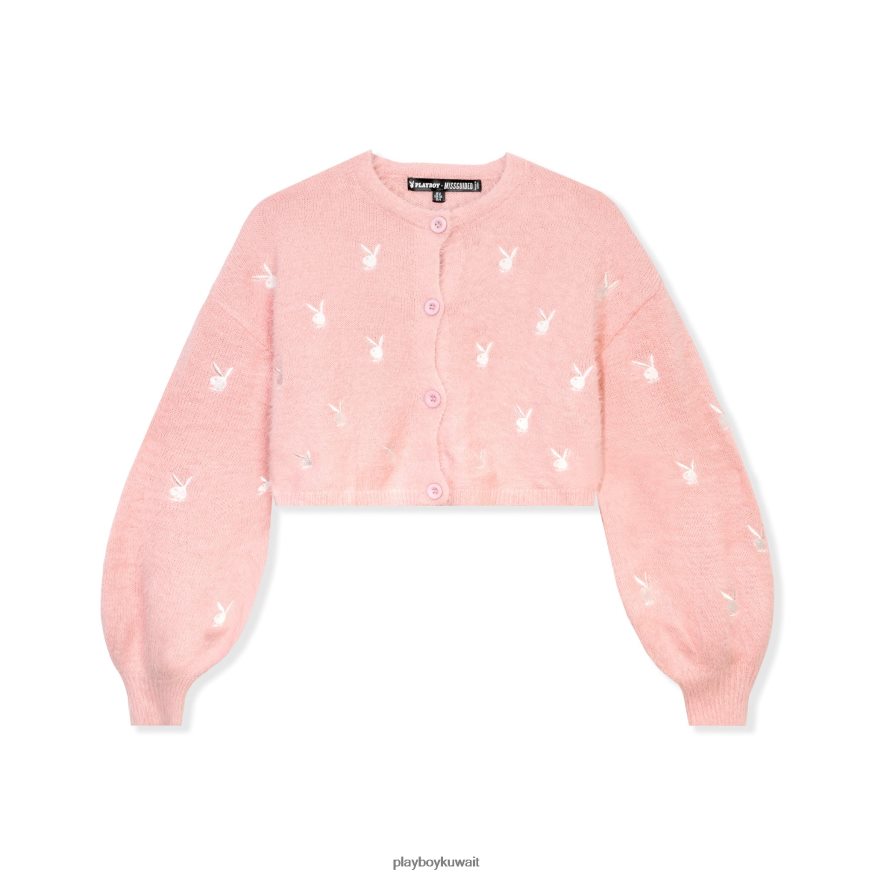 Playboy نحيف سترة متماسكة رقيق R820R1055 ملابس لون القرنفل