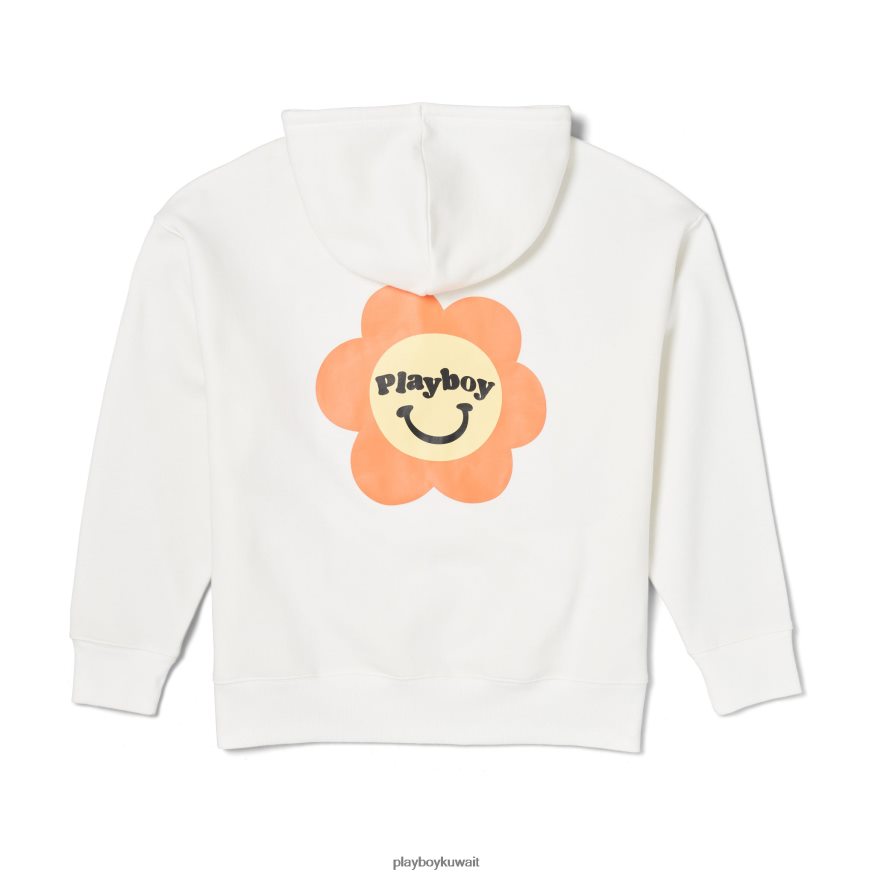 Playboy نحيف سترة بغطاء للرأس كبيرة الحجم من كامبر R820R1157 ملابس نجمة بيضاء