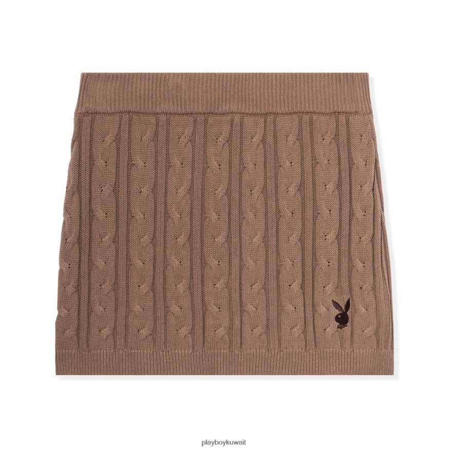 Playboy نحيف تنورة صغيرة غرزة الكابل R820R1214 ملابس بورتابيلا