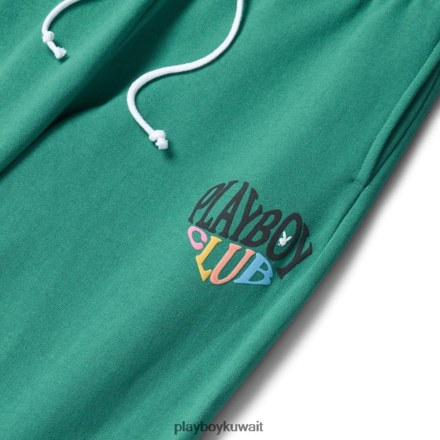 Playboy نحيف نادي الرباط بانت R820R1232 ملابس أخضر فاتح