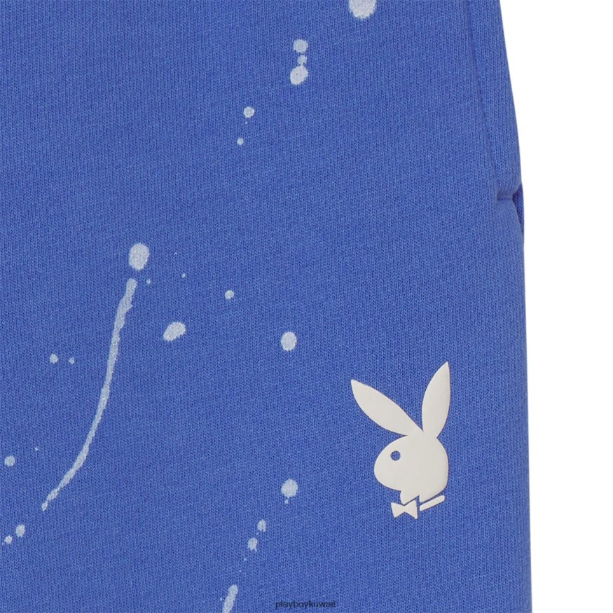 Playboy نحيف بنطال رياضي جليدي R820R1240 ملابس أزرق