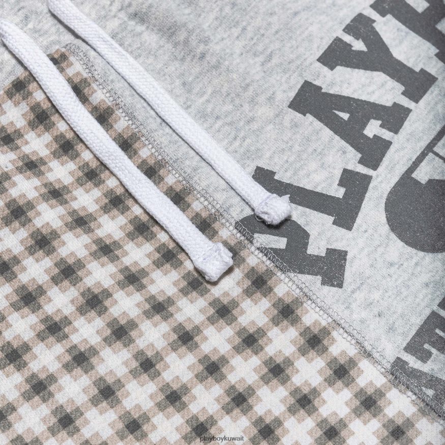 Playboy نحيف تنورة صغيرة منقوشة R820R1260 ملابس هيذر رمادي