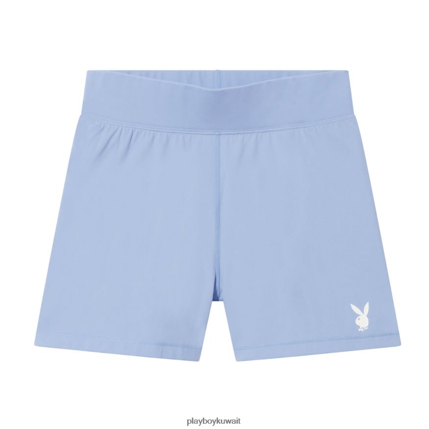 Playboy نحيف ركوب الدراجات قصيرة R820R1280 ملابس أزرق فاتح