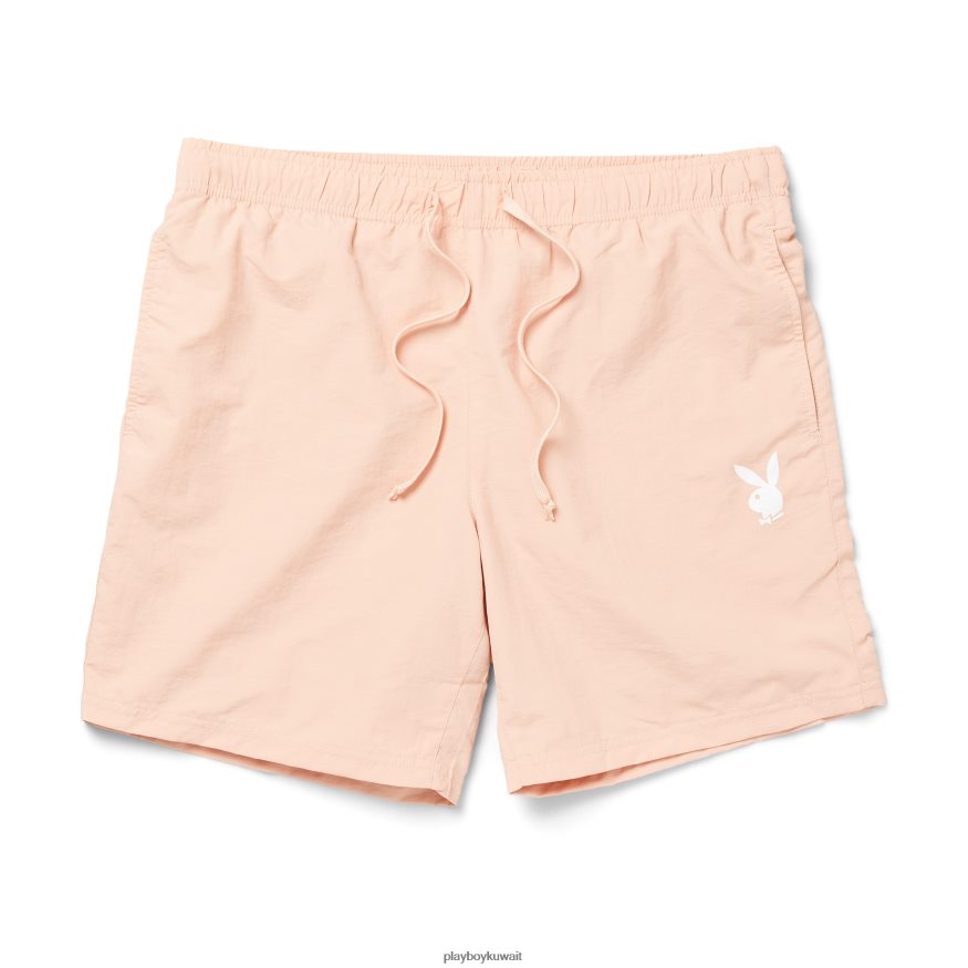 Playboy رجال وراء الكواليس السراويل النايلون R820R1282 ملابس الرمال الوردية