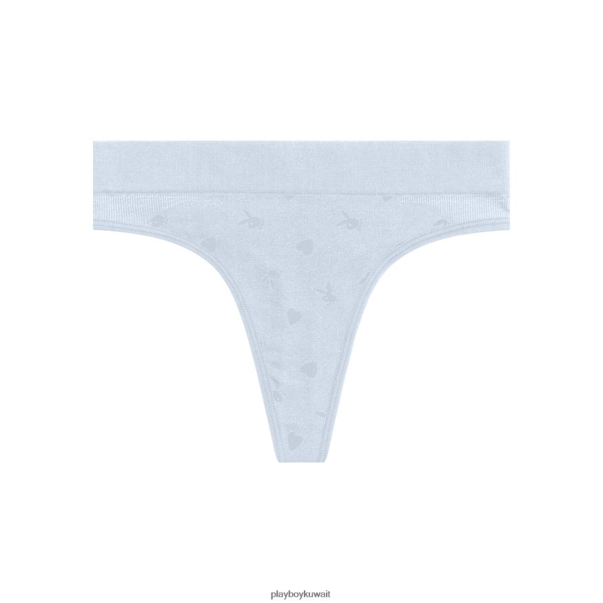 Playboy نحيف أرنب ثونغ سلس R820R1552 ملابس ثلجي البياض، إكتسى بالجليد