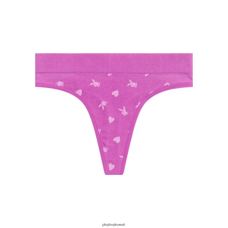 Playboy نحيف أرنب ثونغ سلس R820R1553 ملابس الأوركيد العميق