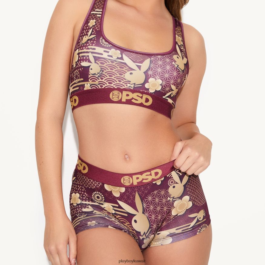 Playboy نحيف سنة حمالة الصدر الرياضية الأرنب R820R1554 ملابس كستنائي