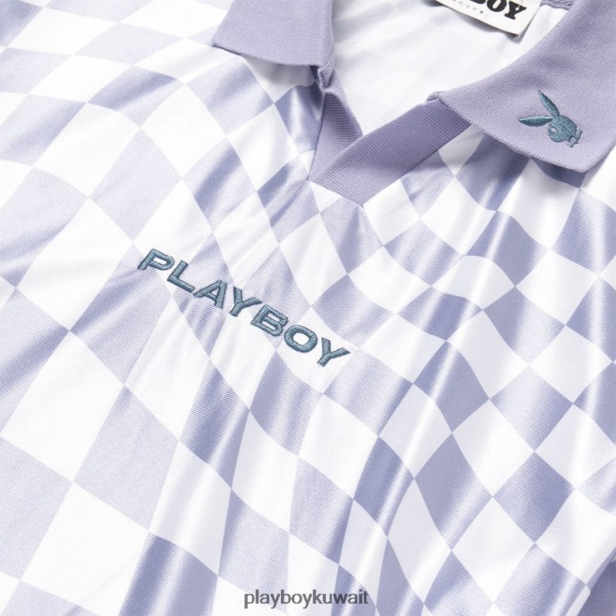 Playboy رجال قميص بولو متموج R820R160 ملابس إبداعي