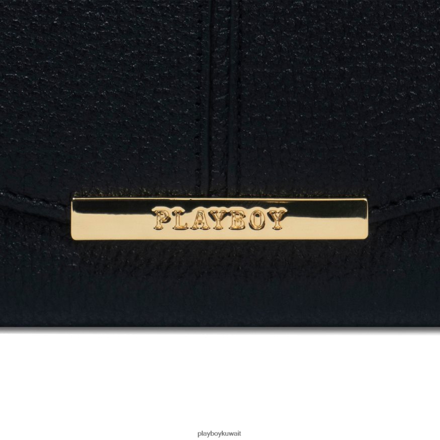 Playboy نحيف محفظة جلدية ثلاثية الطي R820R1617 ملحق إبداعي