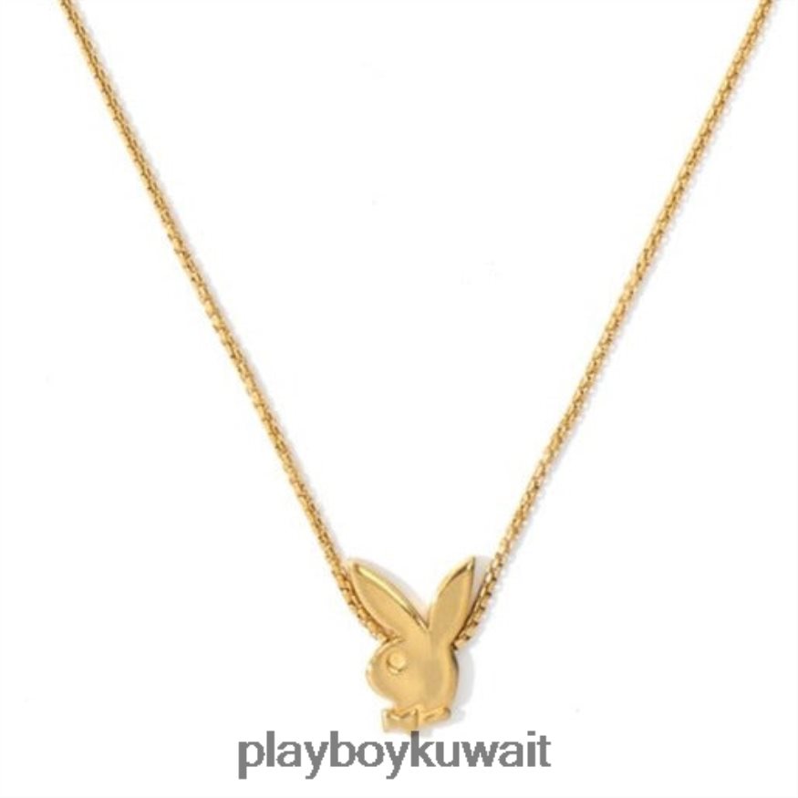 Playboy نحيف قلادة حبة الأرنب R820R1628 ملحق ذهب