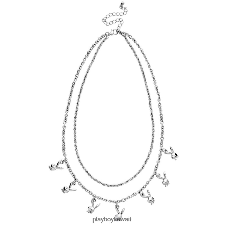 Playboy نحيف قلادة أرنب سلسلة مكدسة R820R1629 ملحق إبداعي