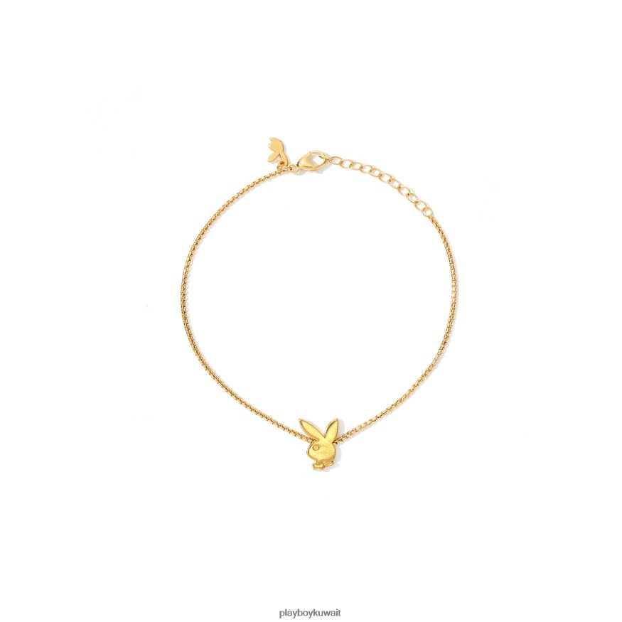 Playboy نحيف سوار سلسلة الأرنب R820R1633 ملحق ذهب