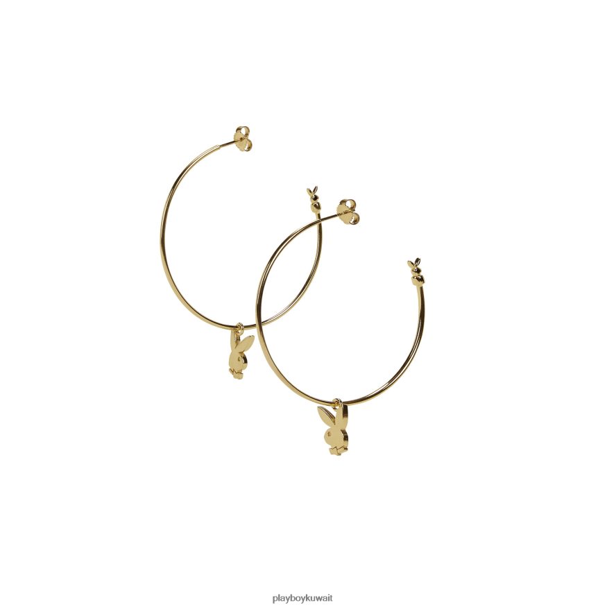 Playboy نحيف الأطواق الأرنب R820R1634 ملحق ذهب