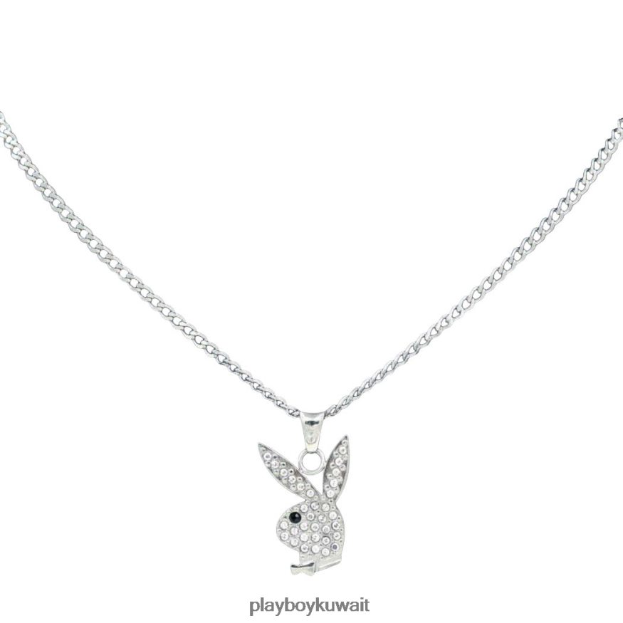 Playboy نحيف القلادة اللذيذة R820R1647 ملحق فضة