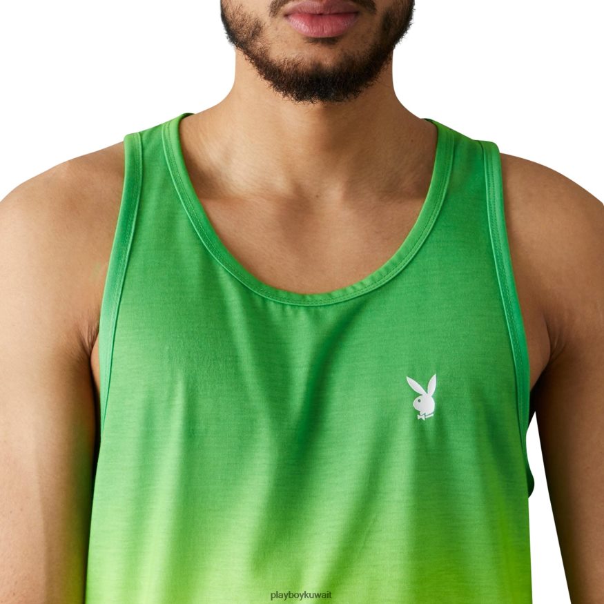 Playboy رجال خزان التدرج R820R336 ملابس أخضر