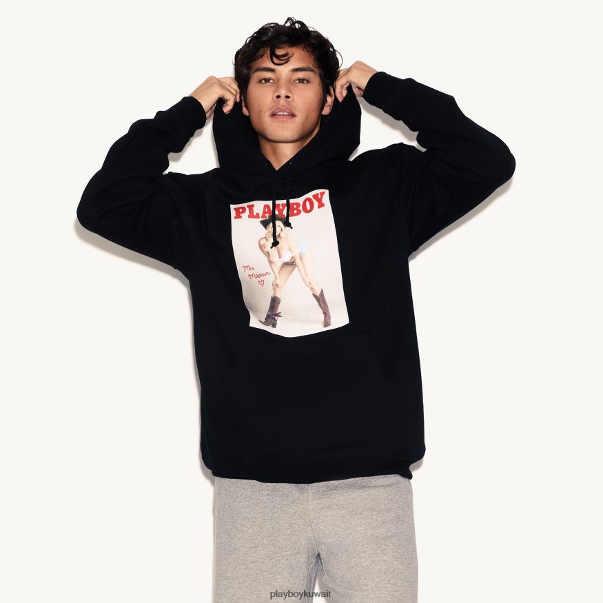Playboy رجال ميا مالكوفا غطاء هوديي R820R406 ملابس إبداعي