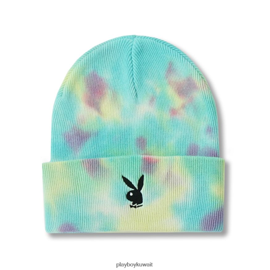 Playboy رجال رأس أرنب متماسكة قبعة صغيرة صبغ التعادل R820R723 ملحق ضباب التوت