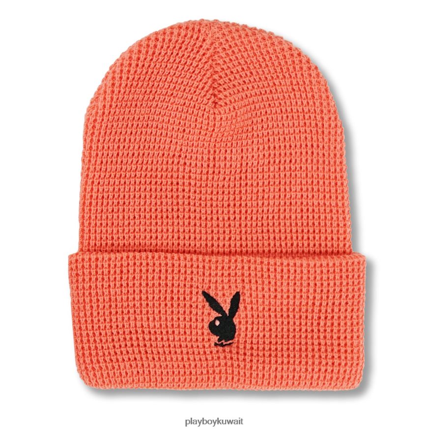 Playboy رجال قبعة صغيرة مكبلة برأس أرنب R820R726 ملحق مرجاني