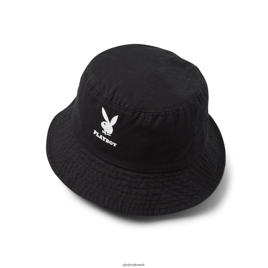 Playboy رجال قبعة دلو بشعار رأس أرنب R820R803 ملحق إبداعي