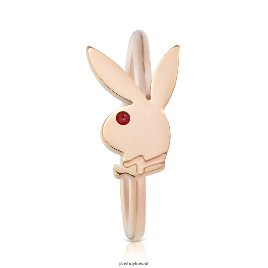 Playboy رجال حلقة أنف رأس الأرنب R820R869 ملحق وارتفع الذهب