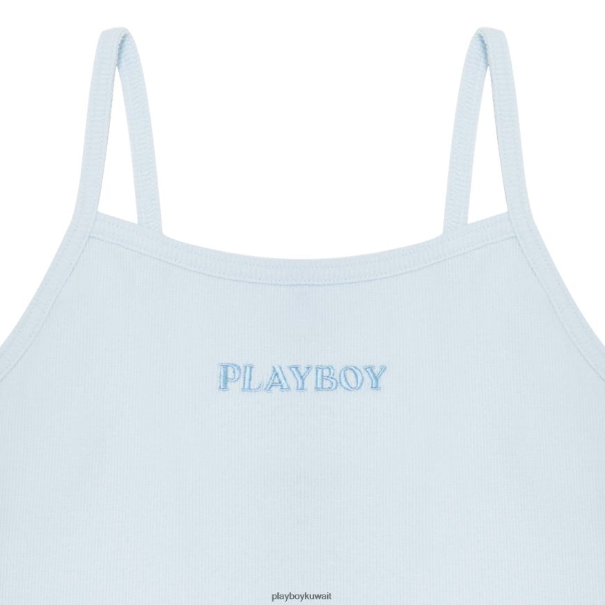 Playboy نحيف بلوزة كامي مضلعة R820R980 ملابس ماء مثلج