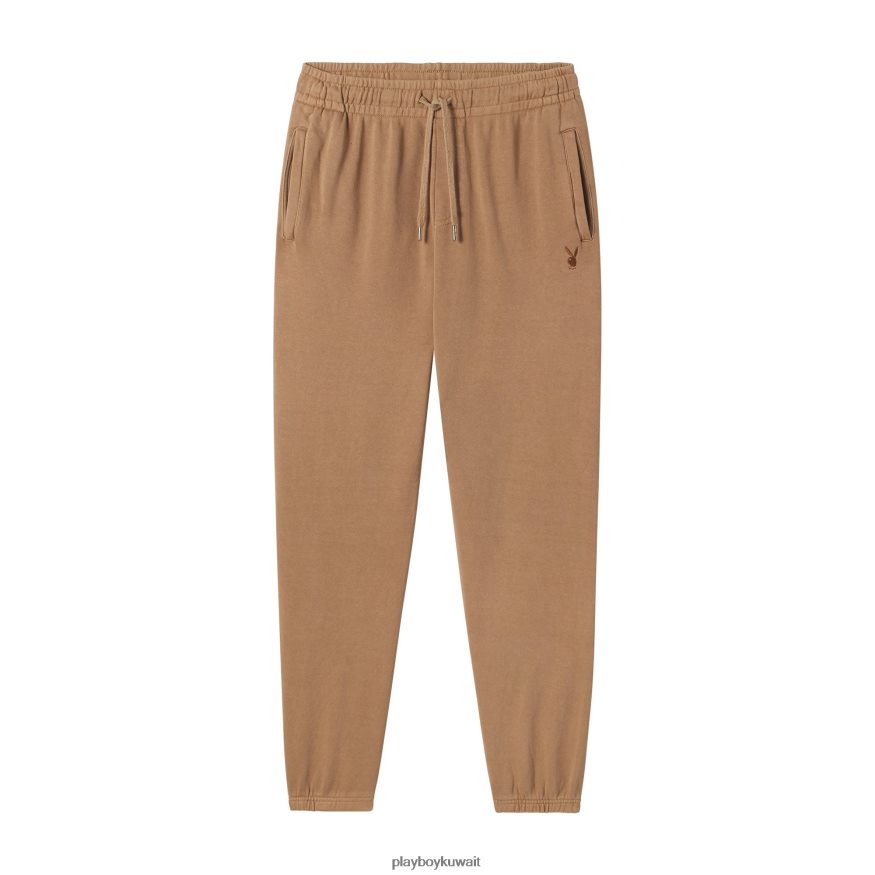 Playboy رجال أرنب أساسيات Sweatpant R820R605 ملابس بني