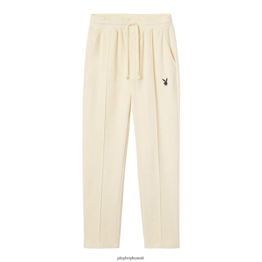 Playboy رجال لعب Sweatpant كريم المرمر بصيص R820R666 ملابس بريق المرمر