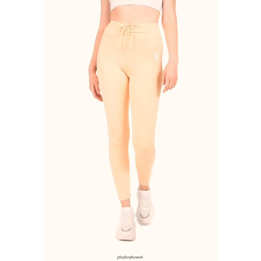 Playboy نحيف طماق حزام الخصر ruched النشطة R820R1325 ملابس البرتقالي