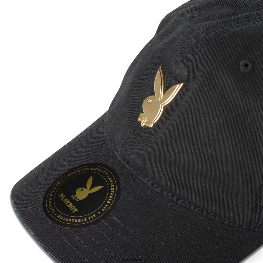 Playboy x Lids رجال قبعة أبي R820R807 ملحق أسود