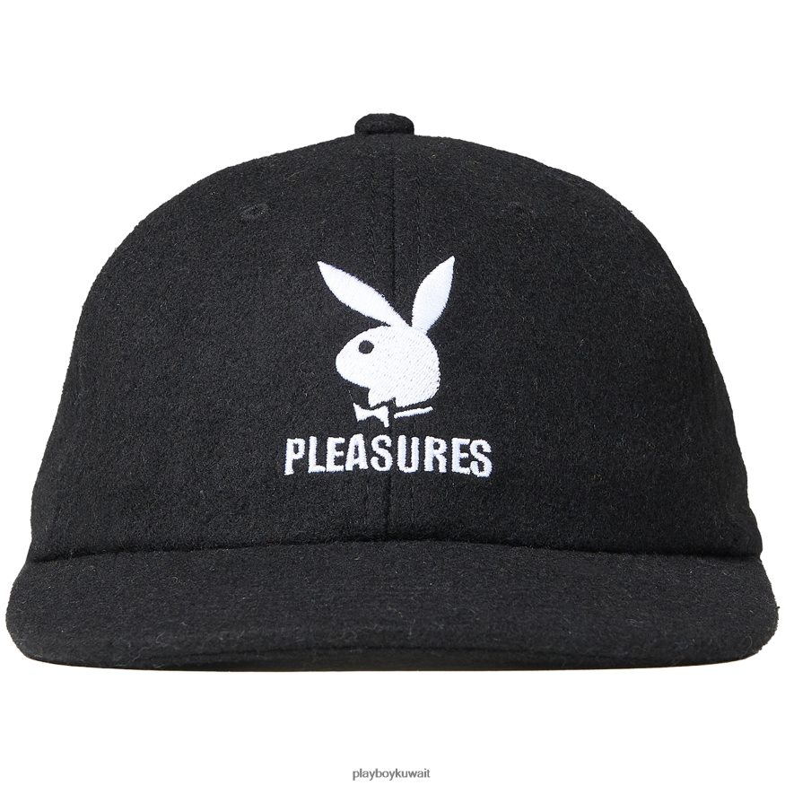 Playboy x Pleasures رجال قبعة من الصوف R820R741 ملحق أسود