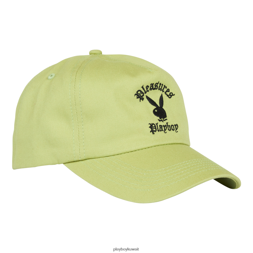 Playboy x Pleasures رجال دعوة قبعة Strapback R820R804 ملحق أخضر